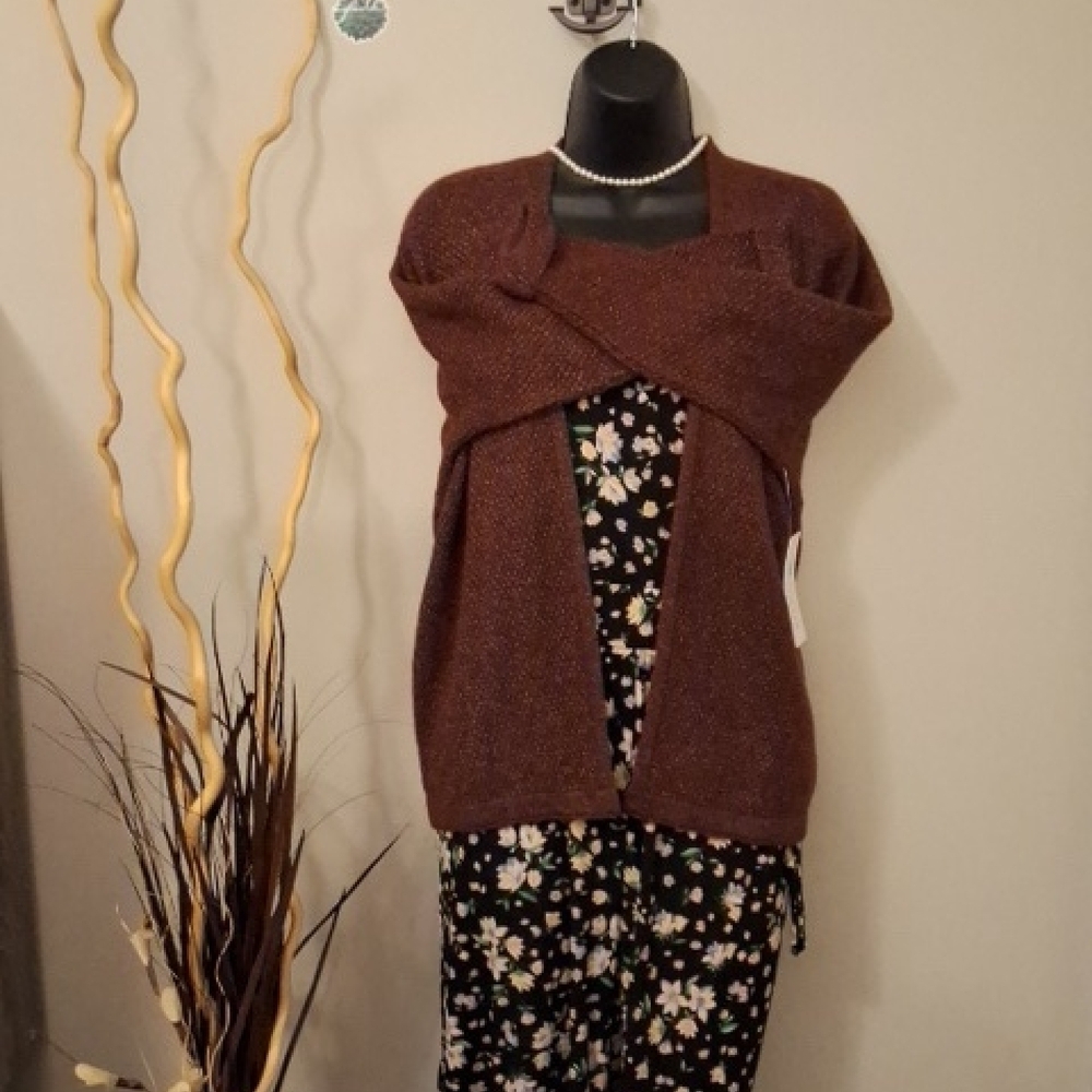 Pink Clover XSP Maroon Cardigan